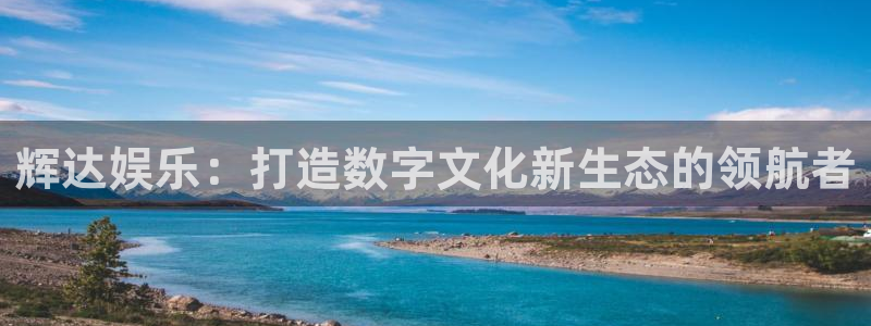 奇亿娱乐体育注册：辉达娱乐：打造数字文化新生态的领航者